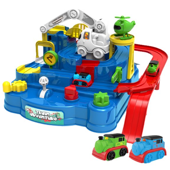 Pista De Carreras De Coches Juguete De Aventura De Coches Juguete De Carreras Interactivo Entre Padres E Hijos Inteligencia De Coches Juguetes Educativos Regalo Para Niños Mayores De 3 Años Yuarrent FN007655-02