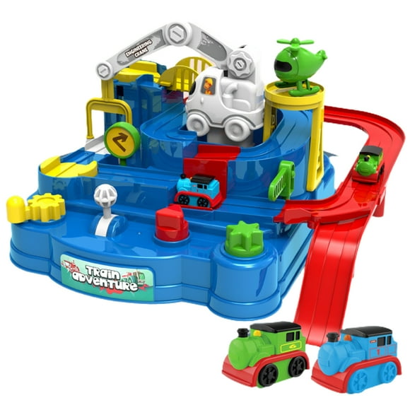 Pista De Carreras De Coches Juguete De Aventura De Coches Juguete De Carreras Interactivo Entre Padres E Hijos Inteligencia De Coches Juguetes Educativos Regalo Para Niños Mayores De 3 Años Yuarrent FN007655-02
