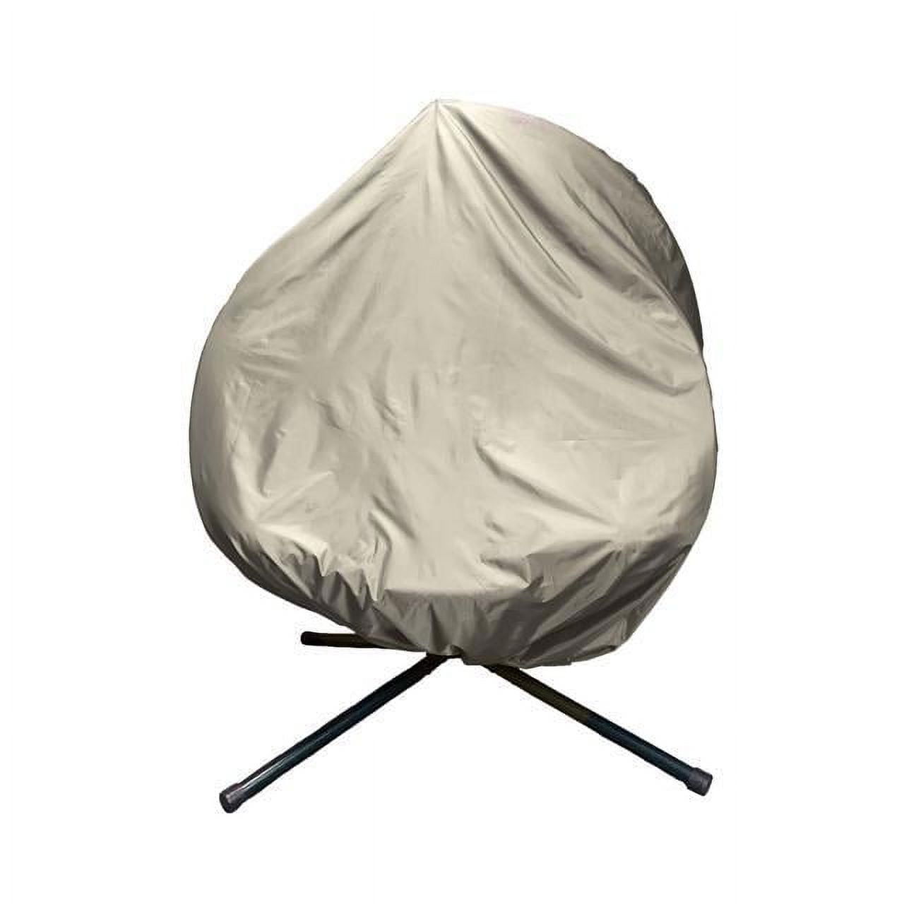 Flower House FHPC100-DCBLK Pumpkin Loveseat, Black/Sand Cover
