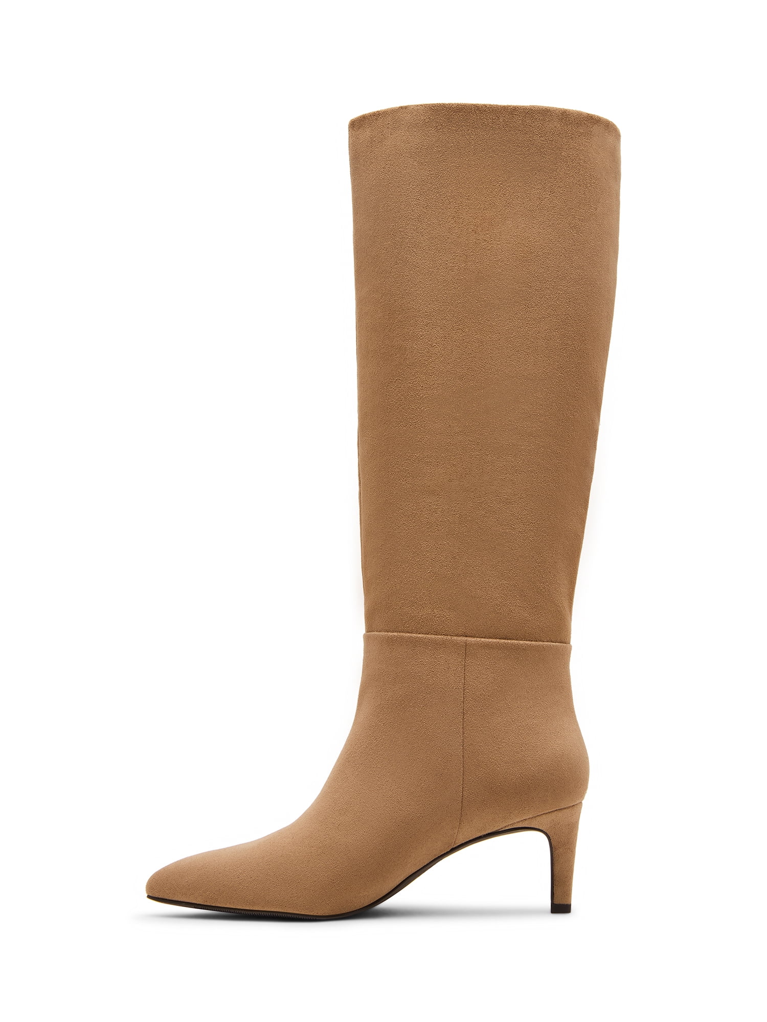 Madden Girl Women's Sabrina Tall Shaft Kitten Heel Boot (Wide Calf Available)