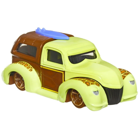 Hot Wheels Disney 100 Crush Character Car, 1:64 Scale Collectible Toy Car, Disney and Pixar Finding Nemo