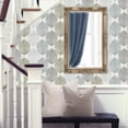 thumbnail image 2 of Tyler Dillon Warm Silver Rectangular Beaded Texture Wood Framed Wall Mirror - 36"H x 24"W, 2 of 8