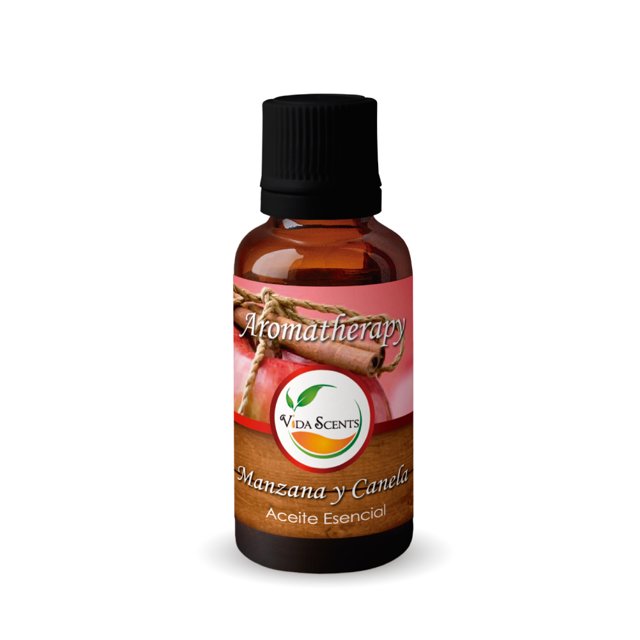 Aceite Esencial de Manzana y Canela - Aromaterapia 30 ML Vida Scents aceite_esencial_Manzana_Canela_30