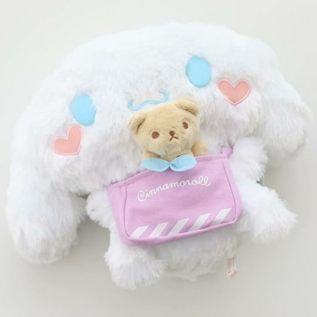 11.8 inch Fluffy Cute Cinnamoroll Plush Toy Stuffed Animal Doll Soft PlushieToys Kid Girls Gift New