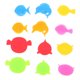 thumbnail image 1 of 12 piezas de silicona animales marinos marcador de copa de vino identificador creativo de copa para beber señal de copa de fiesta HOMEMAXS mx5230694, 1 of 5