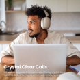 thumbnail image 5 of Wireless Over Ear Headphones, Noise Canceling Bluetooth 5.3 Headphones with Microphones,Hi-Res Audio,48H Playtime,Foldable,Breathable Soft Earpads, 5 of 7
