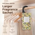 thumbnail image 2 of Large 12 Packs White Cotton Hanging Closet Deodorizer Air Freshener Long Lasting Scented Sachets Smell Goods for House, 2 of 4