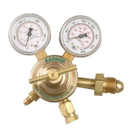 Radnor Model TPR250-500-580 Victor Style Nitrogen Purge Regulator, CGA-580