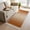 Burnt Orange, variant on Burnt Orange Ombre Kitchen Runner Rug 2'x4', Modern Gradient Abstract Art Washable Rug with Tassels, Non Slip Woven Cotton Bathroom Rugs Hallway Carpet for Foyer Bedroom Entry Back Door Decor