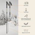 thumbnail image 4 of Paquete de raquetas de nieve y bastones de senderismo Retrospec Drifter 25/30, 4 of 8