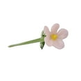 thumbnail image 3 of Zxpjkyu Mini Glass Flower Decoration Creative Crafts Collectible Floral Figurine for Mom Pink, 3 of 9