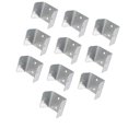 thumbnail image 4 of Soportes para vallas,Soportes para cercas de madera,vinilo y postes metálicos,Abrazaderas cuadradas para tuberías,conectores en forma de U,Piezas de montaje para conectores de paneles de, 4 of 8