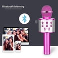 thumbnail image 5 of Microphone de Karaoké Bluetooth, Machine de Karaoké Sans Fil Portative à Multiples Fonctions pour Enfants, Haut-Parleur Micro Portable pour la Maison, Chant de Fête Compatible avec Iphon, 5 of 5