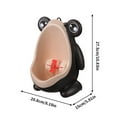 thumbnail image 3 of Gnmfd Shape Hang Type Boys Standing Urinal Cute Suction Cup Toilet Training Potty for Bathroom Toddlers Toilet Independence Bathroom Skills Toilet Training, 3 of 4