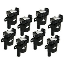 Mishimoto Ignition Coil, Compatible with GM L-Series Truck Engines (Heatsink Style) 1999-2007, Set of 8