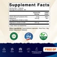 thumbnail image 3 of Vitamatic Magnesium Citrate 500mg per Serving - 180 Vegetarian Capsules (Provides 150 mg of Elemental Magnesium) - Added B6 for Maximum Absorption - Supports Muscle, Joint, and Heart Health*, 3 of 11