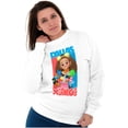 thumbnail image 3 of XOMG POP Band Dallas Cartoon Fan Women Plus Size Sweatshirt Brisco Brands 2X, 3 of 5