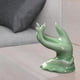 thumbnail image 5 of Quemador de de mano de Buda, soporte de para de oficina, meditación Verde para Cono Zulema porta incienso, 5 of 8
