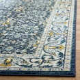 thumbnail image 3 of SAFAVIEH Madison Julian Floral Bordered Area Rug, Navy/Cream, 5'3" x 7'6", 3 of 5