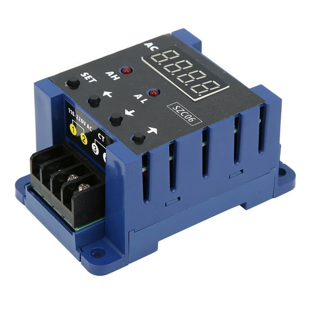 Práctico amperímetro alto amperímetro digital para monitoreo de corriente en tiempo real medida de corriente de circuito eléctrico ANGGREK Otros