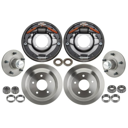 Bendix Style Front Brake Kit for 1937-48 Ford Spindles, 12x2 Inch