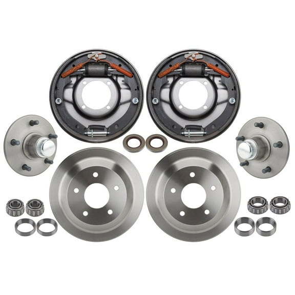 Bendix Style Front Brake Kit for 1937-48 Ford Spindles, 12x2 Inch