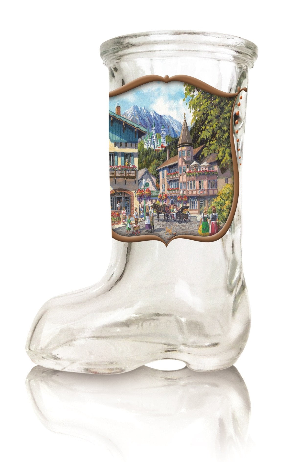 German Summer Oktoberfest Beer Boot Shot Glass