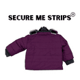 thumbnail image 5 of Buckle Me Baby Coats - Safer Car Seat Kids Winter Jacket - Collard Toastier Stargazer Purple- Size 6-9 Months - As Seen On Shark Tank, 5 of 9