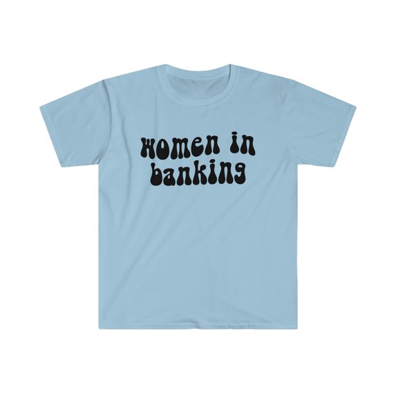 Women in Banker Banking Shirt, Gifts, Tshirt, Tee
