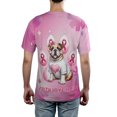 thumbnail image 5 of Faith Love Hope Bulldog Breast Cancer Awareness Survivor All Over Print 3D Shirt Unisex Merch Dog Lover Gifts Idea - 02017, 5 of 6