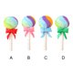 thumbnail image 4 of Juguete de peluche Ounissouiy Piruleta arcoíris Rosa, 4 of 6