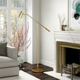 thumbnail image 5 of Maklaine Contemporary Brass Floor Lamp with Boom Arm, 5 of 9