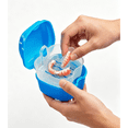 thumbnail image 4 of Ngheia Up To 65% Off Denture Box with Internal Net Mount, Dark Blue, Db17, Hanging Denture Case Teeth False Box with Box Container Storage Net Other, 1Pc Denture Box, 4 of 12