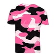 thumbnail image 5 of Styesk T-Shirts pour Homme Mode Masculine Impression Florale Mode Entraînement Physique Col Rond Manches Courtes T-Shirt, 5 of 5