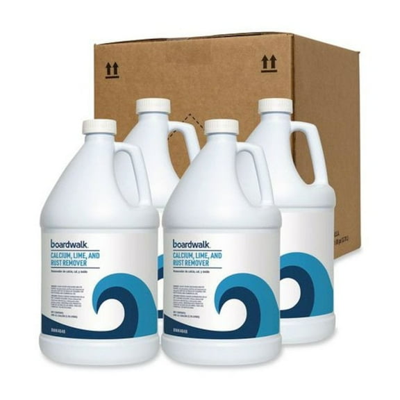 Boardwalk Calcium, Lime and Rust Remover, 1 gal Bottle, 4/Carton