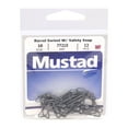 thumbnail image 3 of Mustad 77215B-10T12 Barrel Fishing Swivels W/ Safe Snap Size 10 12 Pack, 3 of 4