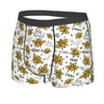 thumbnail image 2 of Wukai Hohey Bee Golden2 Print Men’s Underwear Breathable Boxer Briefs,&nbsp;Moisture Wicking & Breathable-X-Large, 2 of 7