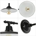 thumbnail image 5 of JONATHAN Y Bonner 12" 1-Light Farmhouse Industrial Indoor/Outdoor Iron LED Victorian Arm Outdoor Sconce, Black, 5 of 7
