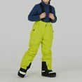 thumbnail image 2 of Hwmodou Girls Snow Pants Waterproof Warm Skiing Snowboard Pants Winter Pants for Kids,12-16Y, 2 of 3
