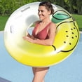 thumbnail image 3 of Salvavidas Inflable Dona Bestway Flotador Diseño Limón 114cm, 3 of 7