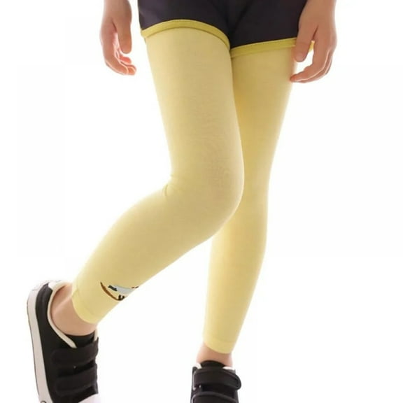 XBASW Baby Kids Girls Embroidered Leggings Cotton Strecthy Trousers for Spring Fall Toddler Bottoms Pants 1-6 Years