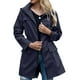 thumbnail image 1 of Chaqueta ligera impermeable para mujer, gabardina para exteriores con capucha, cortavientos ligero y resistente al viento., 1 of 6