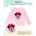 thumbnail image 2 of Disney Minnie Mouse Toddler Girls’ Outfit Set - Two Piece Embroidered Sweatshirt & Fair Isle Print Leggings (Multi, 3T), 2 of 5