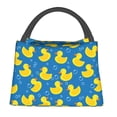 thumbnail image 1 of Easygdp Rubber Duck Bolsa de Almuerzo Insulada Reutilizable, Bolsa de Mano y Bandolera para Oficina, Trabajo, Viajes, 1 of 6