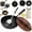 Hammer Pattern Pot Wooden Lid, variant on Suntuup Japanese Iron Pan, Uncoated Iron Pan, Suntuup Japanese Hand-Forged Non-Stick IronPan Without, Coating with Lid, 9.45 Inch for Gas Stir Fry Pans with Spatula (Smooth Pot Glass Lid)