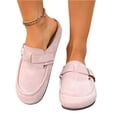 thumbnail image 4 of Norvail Womens Vintage Clunky Toe Slide Sandals, Comfortable Summer Slippers with Footbed Arch Support, Slip On Cushion Slides, Walking Sandals for Women With Arch Support, 4 of 4