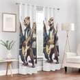 thumbnail image 6 of Rats Mouse Guitas Blackout Curtain Panels Drapes Privacy Assured with Light Filtering Curtains for Living room Bedroom Bathroom Window, 6 of 6