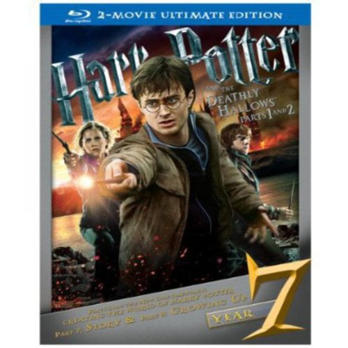 Rechtsaf Pilfer aanpassen Harry Potter And The Deathly Hallows: Parts One And Two (Ultimate  Collector's Edition) (Blu-ray + DVD + UltraViolet) (Widescreen) -  Walmart.com