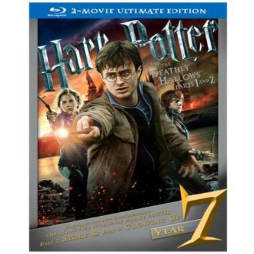 Harry Potter And The Deathly Hallows Parts One And Two Ultimate Collector S Edition Blu Ray Dvd Ultraviolet Widescreen Walmart Com Walmart Com