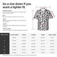 thumbnail image 5 of Susaid Cute Panda Print Short Sleeve Shirts Button Down Casual Shirts Summer Beach Aloha Button Down Short Sleeve for Men ,Large, 5 of 7